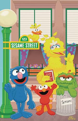 Sesame Street #1 CVR B HUNTING cover
