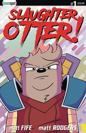 Slaughter Otter #1 CVR F HOLOFOIL MATT RODGERS cover