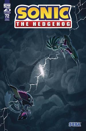 Sonic The Hedgehog #72 CVR A HAINES cover