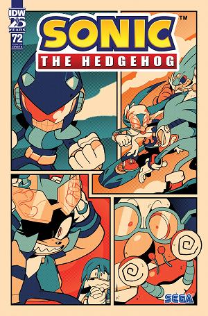 Sonic The Hedgehog #72 CVR B ROTHLISBERGER cover