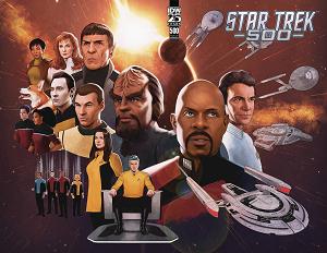 Star Trek #500 CVR B BARTOK cover