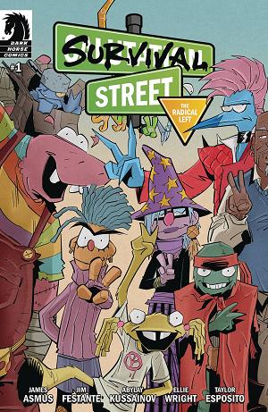 Survival Street Radical Left #1 CVR A KUSSAINOV cover