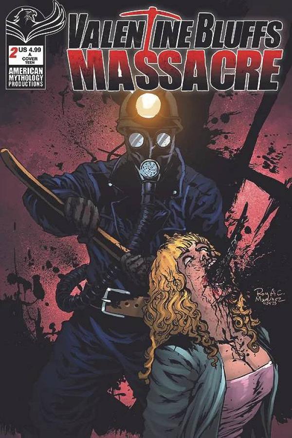 Valentine Bluffs Massacre #2 cover by Roy Allen Martinez