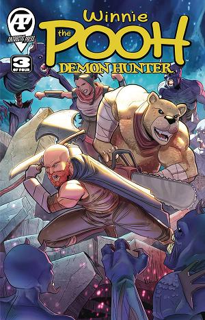 Winnie The Pooh Demon Hunter #3 cover