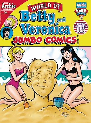 World Of Betty & Veronica Jumbo Comics Digest #34 cover