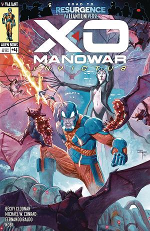X-O Manowar Invictus #4 CVR A PERALTA cover