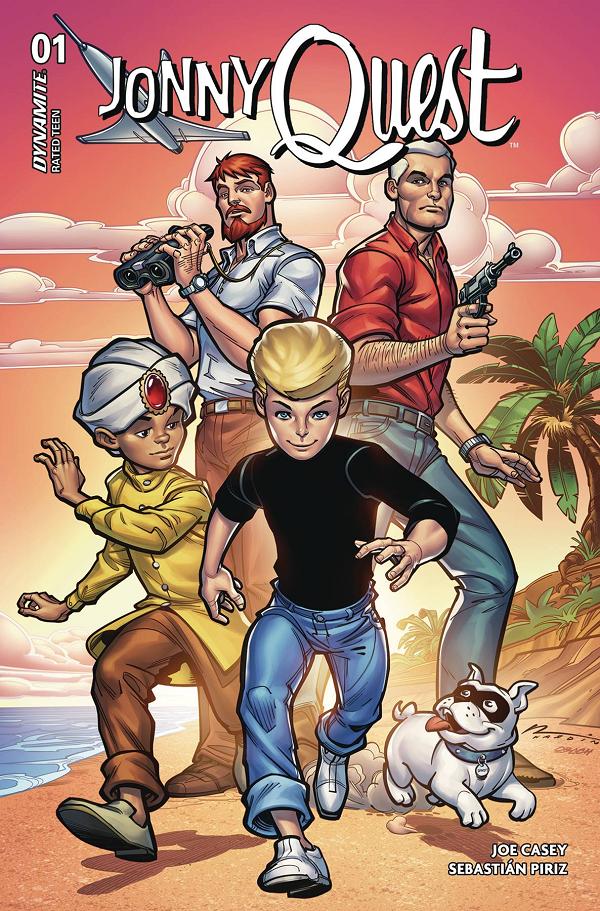 Jonny Quest #1 cover by Chad Hardin