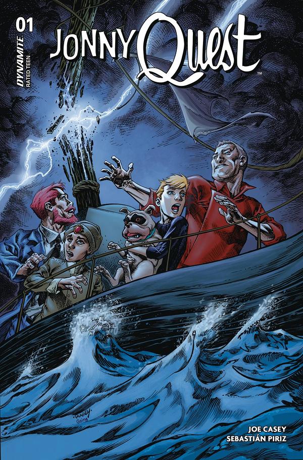 Jonny Quest #1 variant cover by Tom Raney