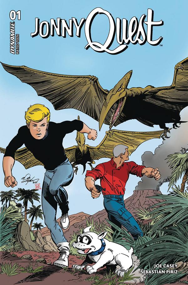 Jonny Quest #1 variant cover by Bob Layton