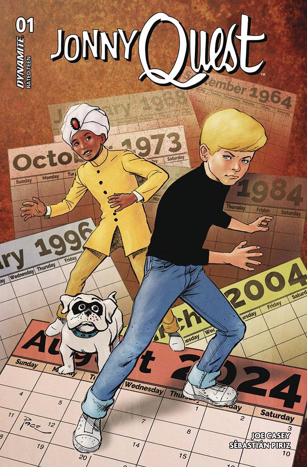 Jonny Quest #1 variant cover by Richard Pace