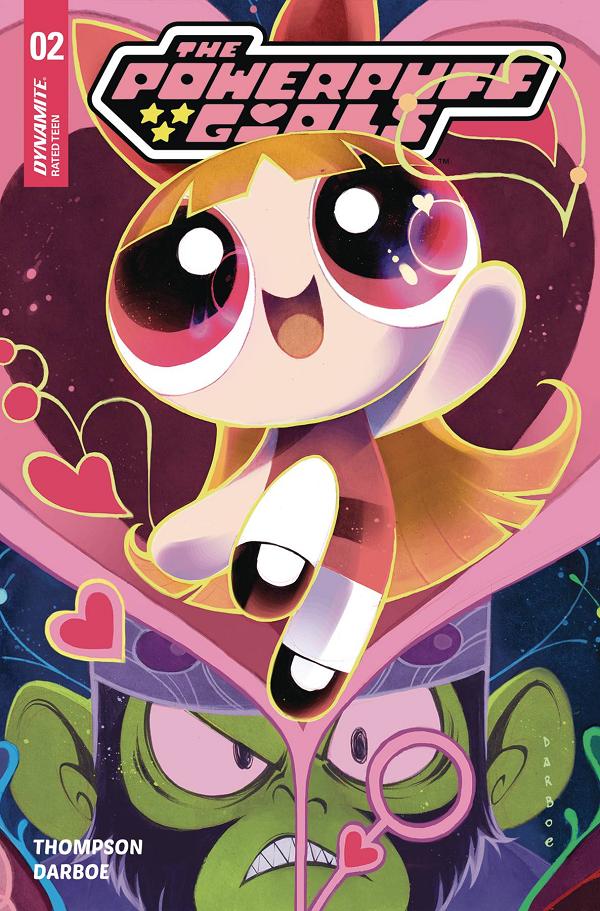 Powerpuff Girls #2 variant cover by Karen Darboe