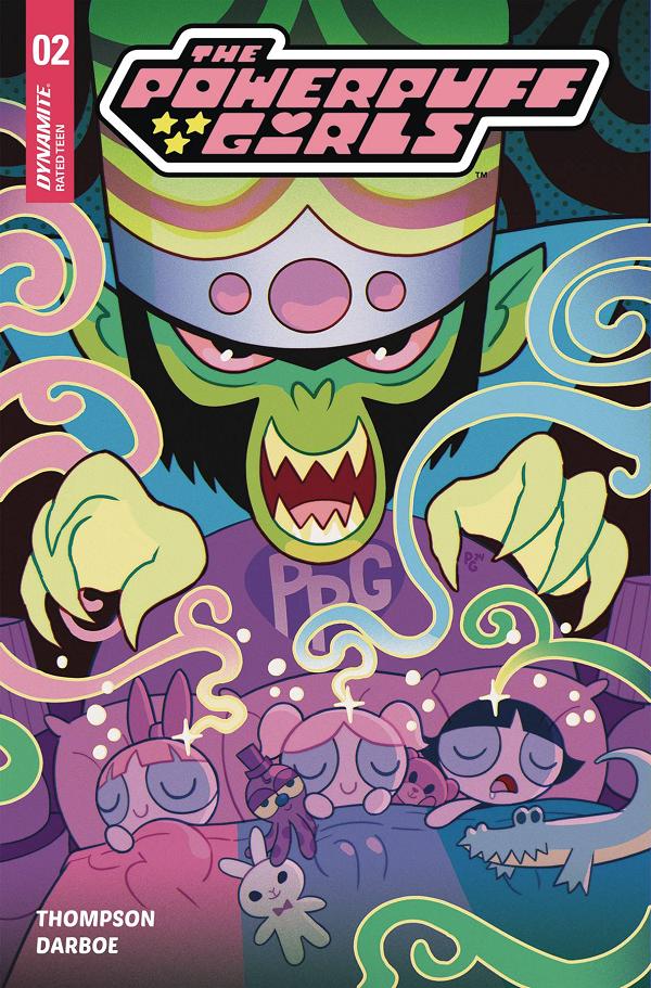 Powerpuff Girls #2 variant cover by Paulina Ganucheau