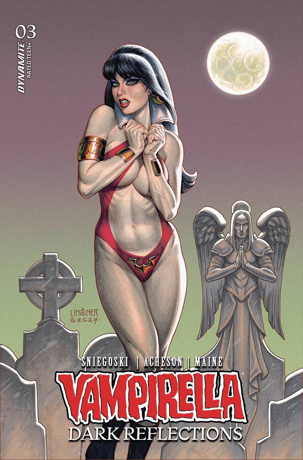 Vampirella Dark Reflections #3 variant cover by Joseph Michael Linsner