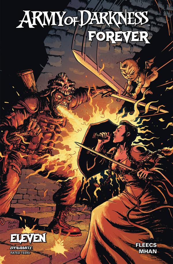 Aod Forever #11 variant cover by Chris Burnham