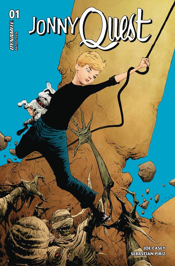Jonny Quest #1 variant cover by Jae Lee