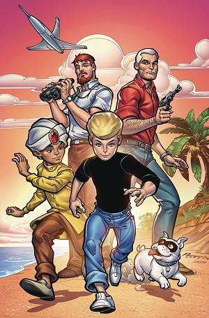 Jonny Quest #1 CVR M HARDIN METAL PREMIUM cover