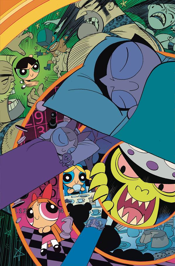Powerpuff Girls #2 variant cover by Leonardo Romero