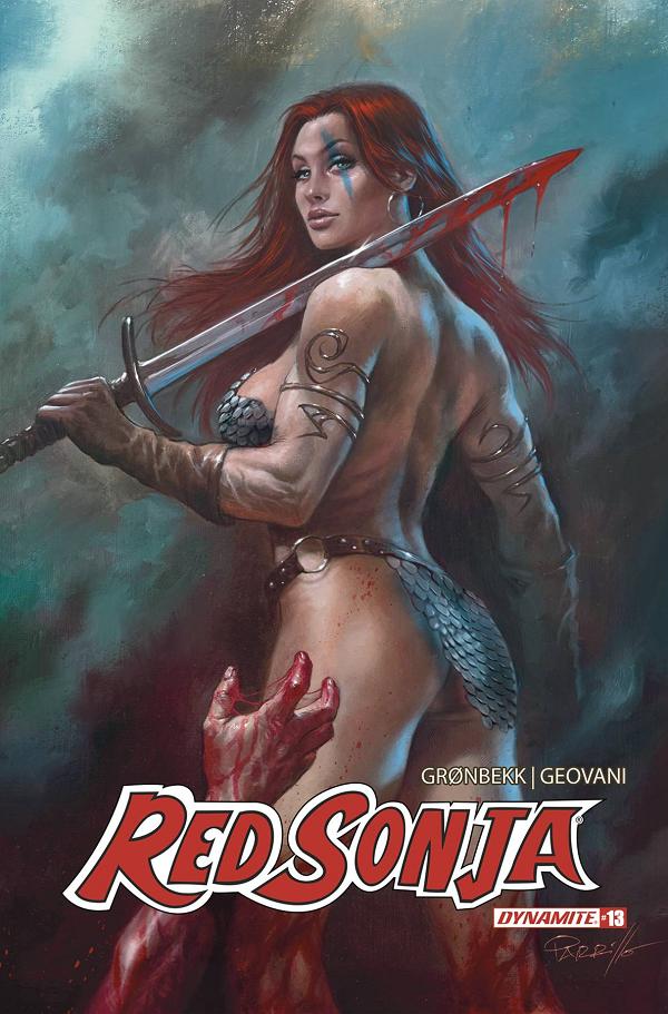 Red Sonja 2023 #13 cover by Lucio Parrillo