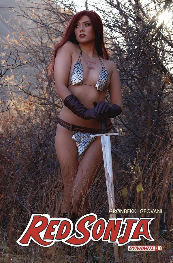 Red Sonja 2023 #13 variant cover by Cosplay
