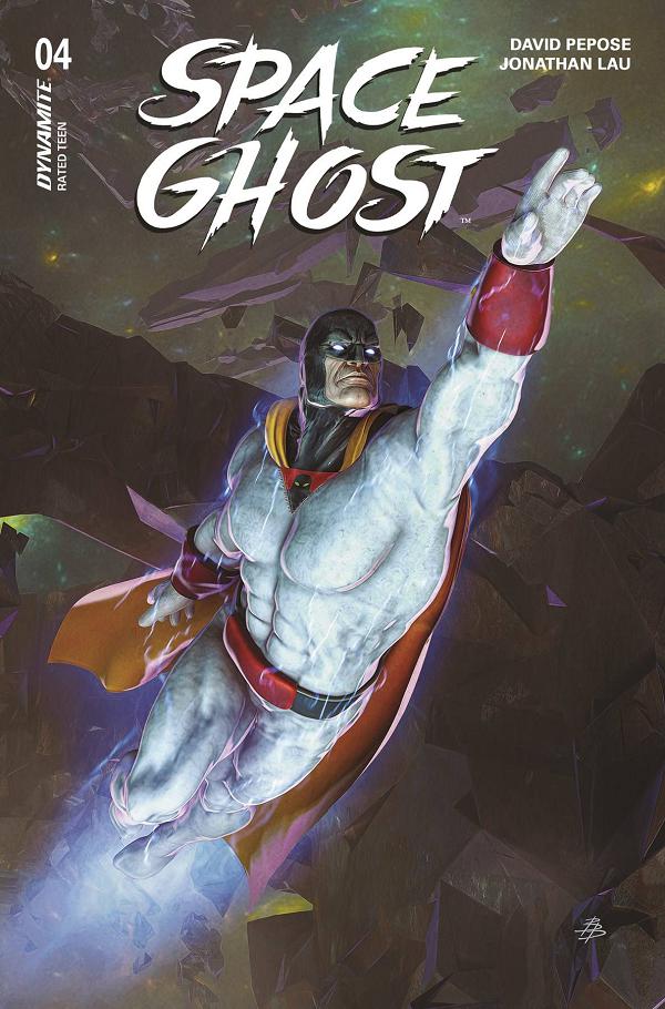 Space Ghost #4 variant cover by Bjorn Barends