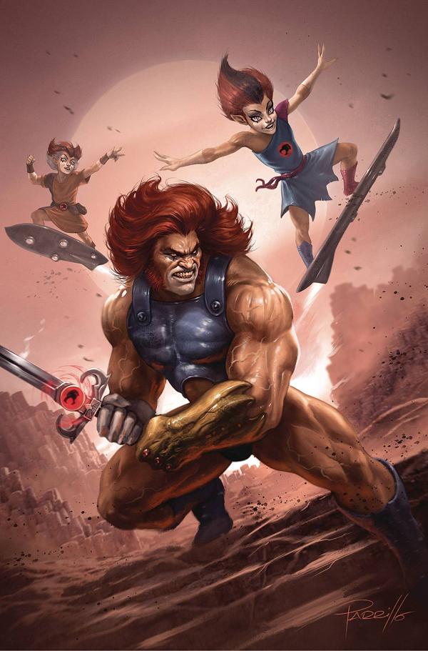 Thundercats #7 variant cover by Lucio Parrillo
