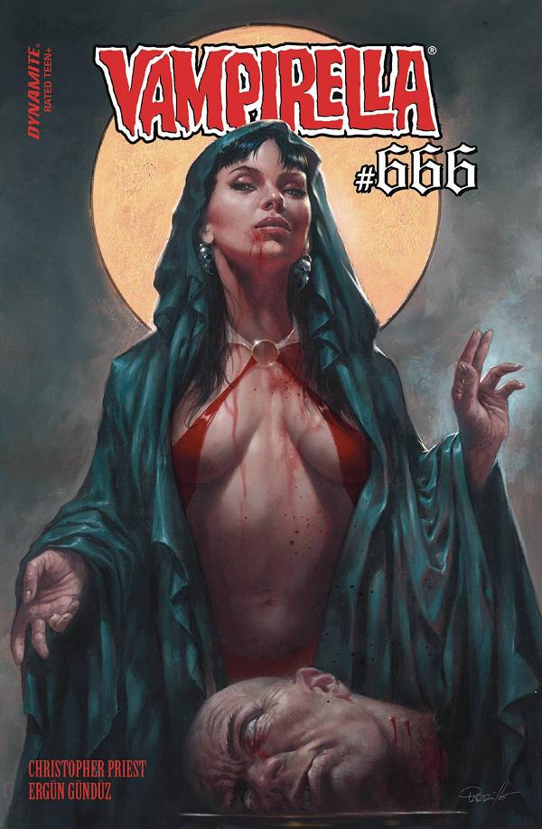 Vampirella #666 variant cover by Lucio Parrillo
