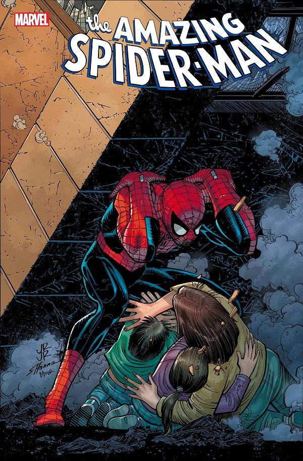 Amazing Spider-Man #55 cover by John Romita Jr.