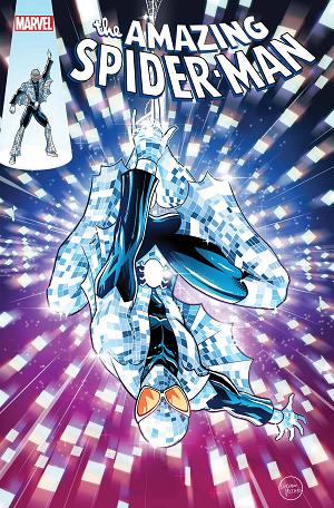 Amazing Spider-Man #55 LUCIANO VECCHIO DISCO DAZZLER cover