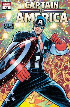 Captain America #12 ELIZABETH TORQUE DISCO DAZZLER cover