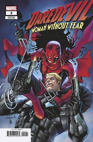 Daredevil: Woman Without Fear #2 (OF 4) SERGIO DAVILA cover
