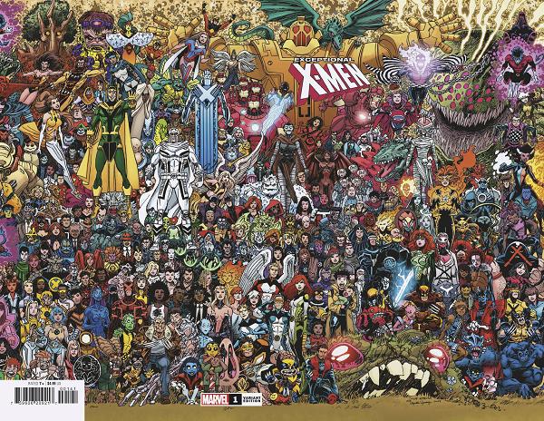 Exceptional X-Men #1 variant cover by Scott Koblish
