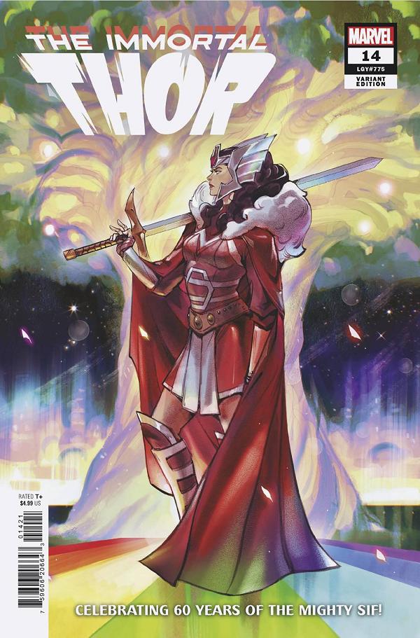 Immortal Thor #14 variant cover by Jessica Fong