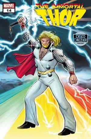 Immortal Thor #14 LEE GARBETT DISCO DAZZLER cover