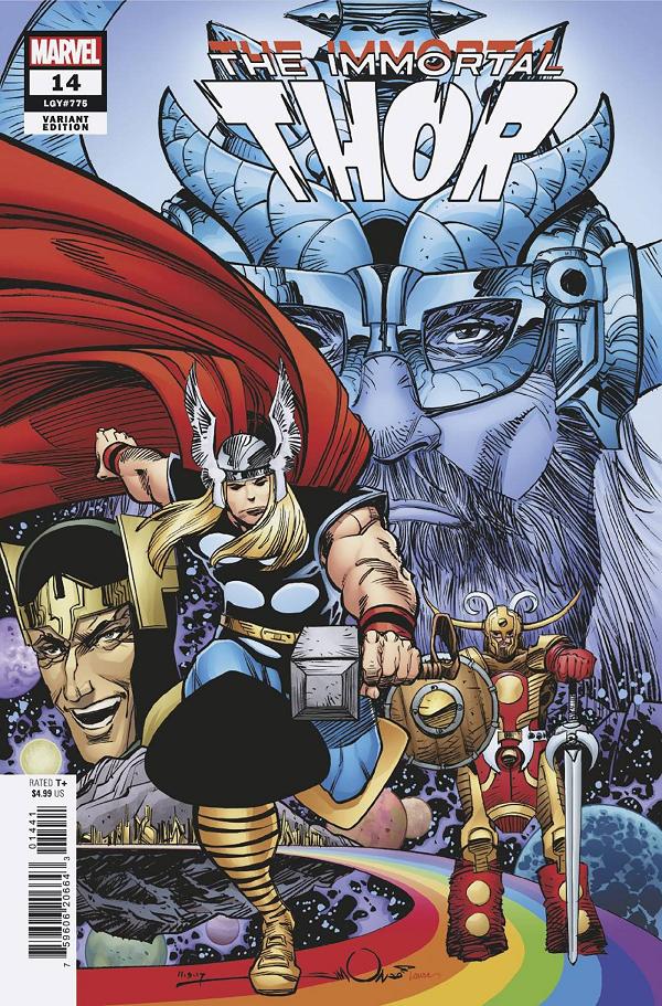 Immortal Thor #14 variant cover by Walt Simonson