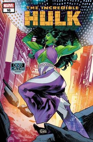 Incredible Hulk #16 EDWIN GALMON DISCO DAZZLER cover