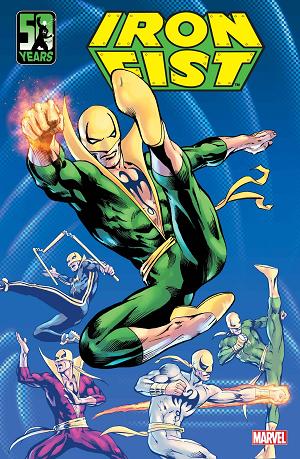 Iron Fist 50th Anniversary Special #1 cover