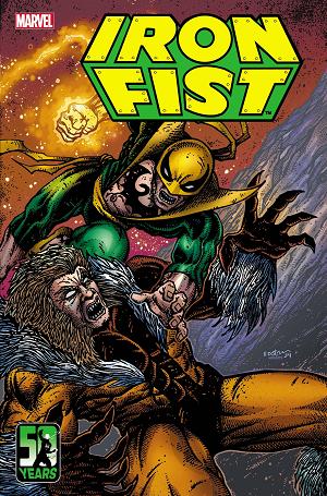 Iron Fist 50th Anniversary Special #1 KEVIN EASTMAN cover