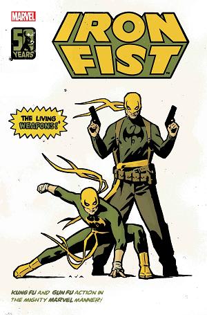 Iron Fist 50th Anniversary Special #1 DAVID AJA cover