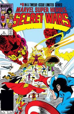 Marvel Super Heroes: Secret Wars #9 cover
