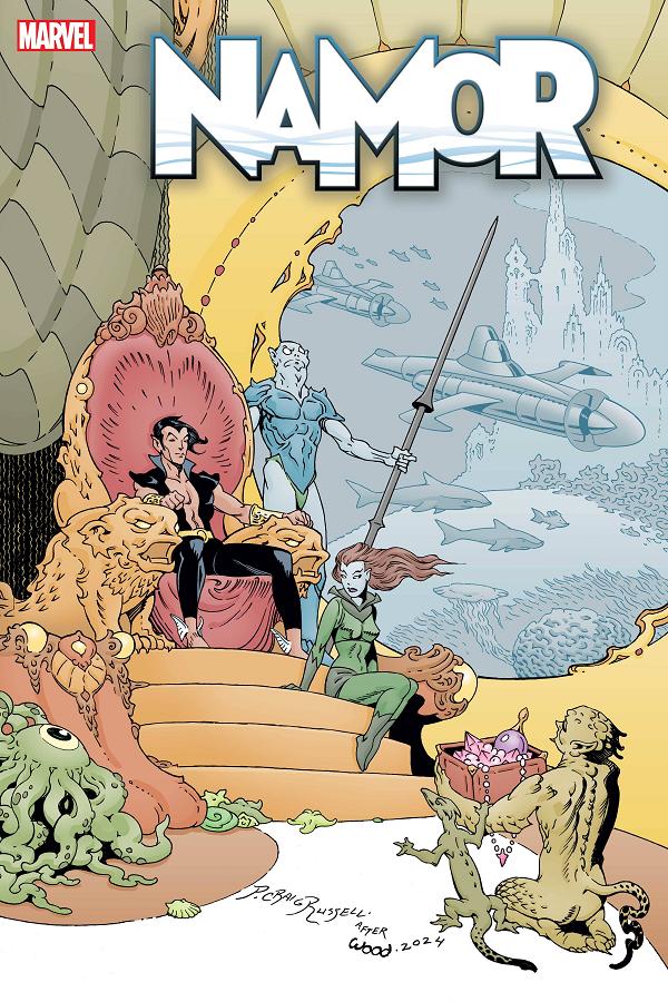 Namor #2 (OF 8) P CRAIG RUSSELL cover
