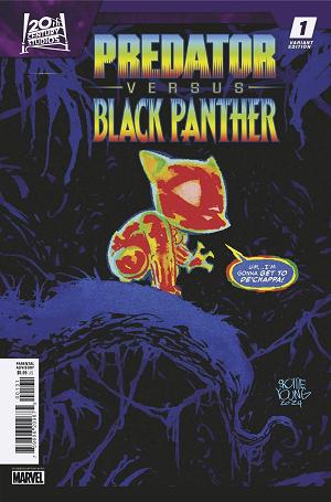 Predator Vs Black Panther #1 (OF 4) SKOTTIE YOUNG cover