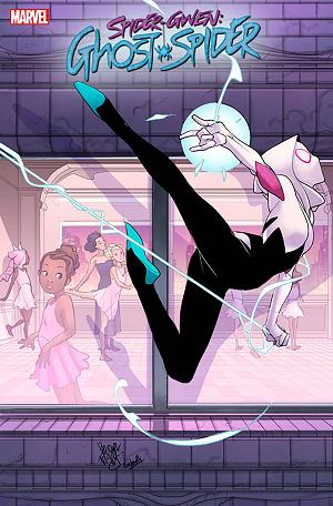 Spider-Gwen: Ghost-Spider #4 PASQUAL FERRY cover