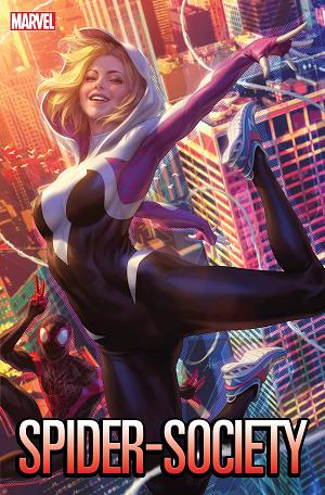 Spider-Society #1 (OF 4) ARTGERM SPIDER-GWEN cover