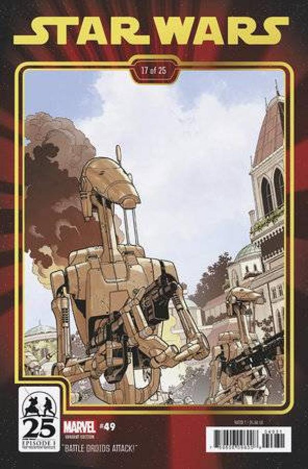 Star Wars #49 CHRIS SPROUSE PHANTOM MENACE 25TH ANN cover