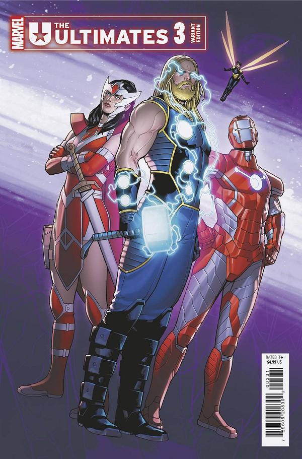 Ultimates #3 variant cover by Juann Cabal