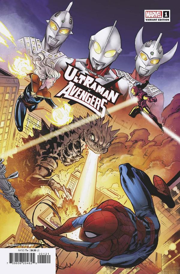 Ultraman X The Avengers #1 (OF 4) FRANCESCO MANNA cover