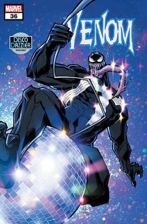 Venom #36 RICKIE YAGAWA DISCO DAZZLER cover