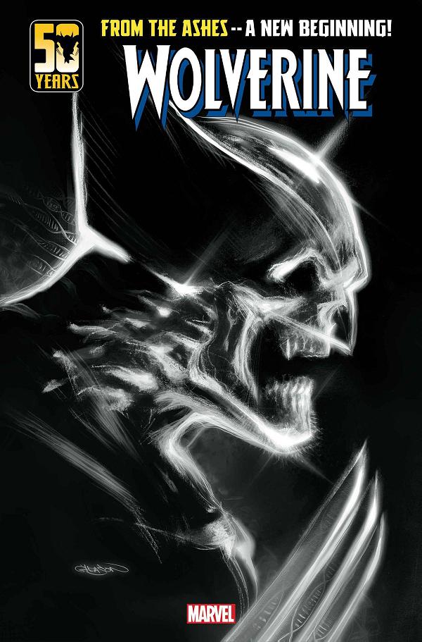 Wolverine #1 PAT GLEASON ADAMANTIUM HEAD FOIL cover