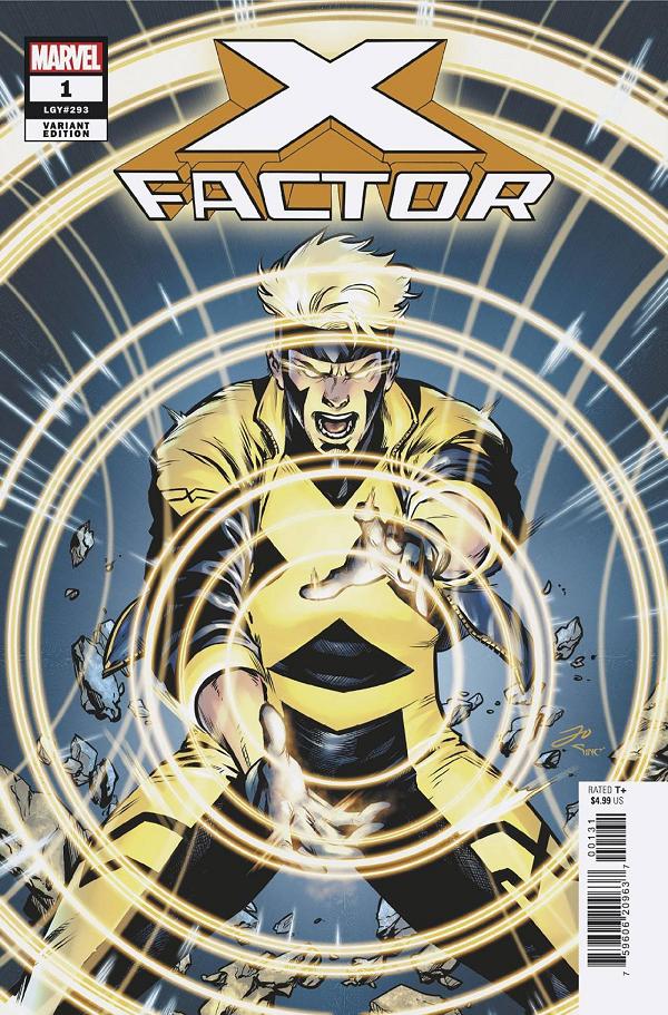 X-Factor #1 MARCUS TO HAVOK cover