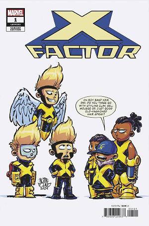 X-Factor #1 SKOTTIE YOUNG cover